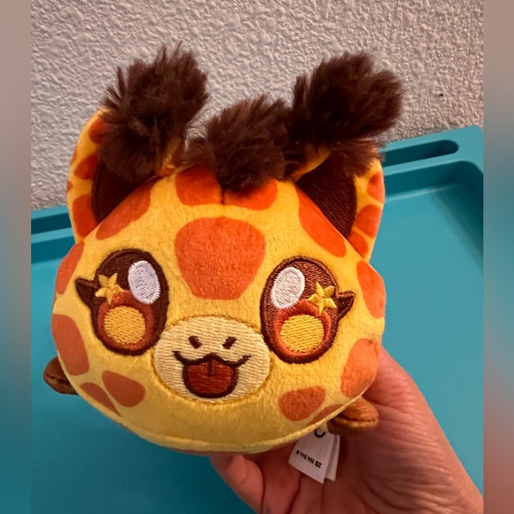 Aphmau Other - Giraffe Cat  Aphmau MeeMeows Safari Plush Stuffed Animal 6" 2024